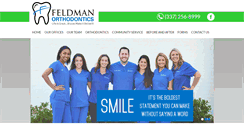 Desktop Screenshot of feldmansmiles.com